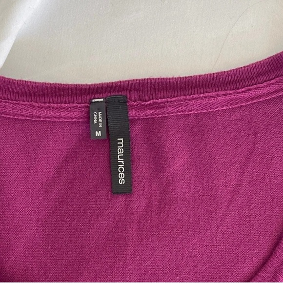 Maurice's Pinkish Purple 3/4 Sleeve Cardigan
Size Medium - Picture 7 of 10